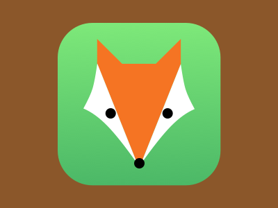 Fox App Icon app icon daily ui fox illustration ios