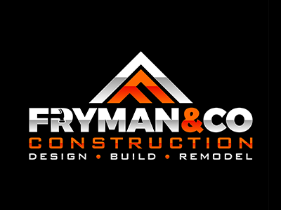 Fryman & Co Construction adobe illustrator branding logo design pen tool