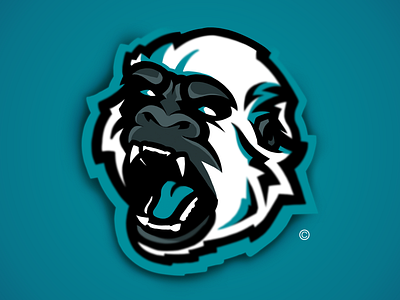 Premade Mascot logo | Yeti