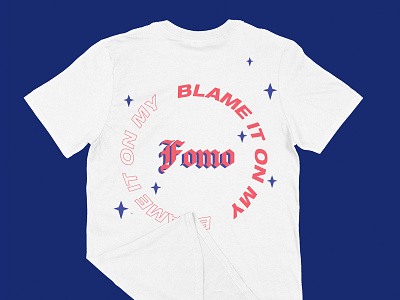 Fomo T-shirt apparel design merch design tshirtdesign