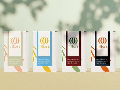 Olivo box set branding design logo packagedesign packaging typography