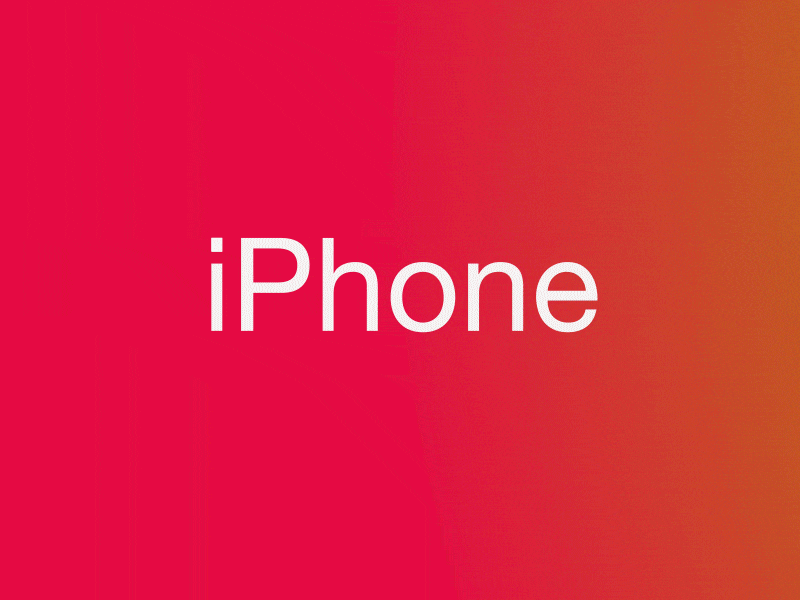 iPhone X music animated app apple asap gradient iphonex mobile motion music phone ui ux