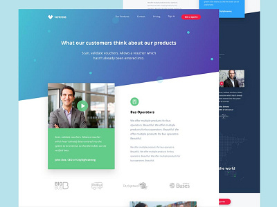 Ventrata Case Studies Landing Page