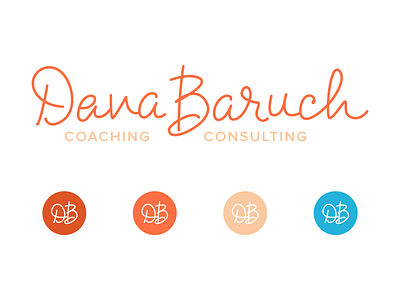Dana Baruch identity lettering