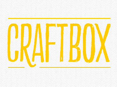 Craftbox III by hand client feminine hand coding lettering quick revision sketch website