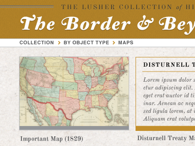 The Border IV borderlands client identity map texas website