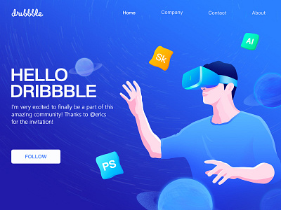 Hello Dribbble