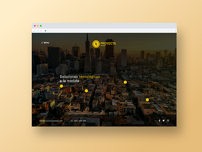 Proyecta Sistemas mexico planetoide ui web webdesign