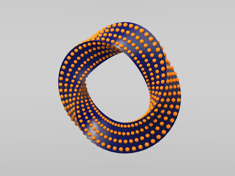 Ring Twist aftereffects animation c4d design loop minimal motiongraphics