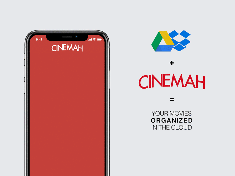 CINEMAH - Your Movies Organized in the Cloud open source web app web design