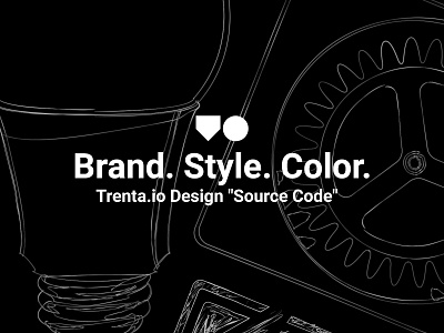 Trenta.io - Design "Source Code" branding design desktop icon icons illustration linux macos open source rainierui style guide trenta os typography ui ux vector web design