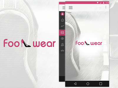 Mobile app UI android mobile app case study footwear mobile ui ux