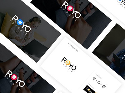 Royo Apps Logo Version_1 app app design art booking design icon logo minimal typography vector