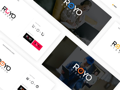 Royo Apps Logo Version_2 app app design application art booking design flat icon listing minimal