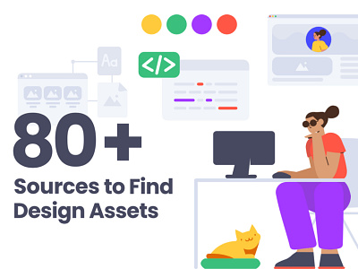 Top Sources for Design Assets and Resources animation asset background cartoon collection design font free graphic icon illustration mockup resource vector web design