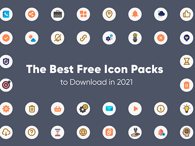 The best free icon packs to download in 2021