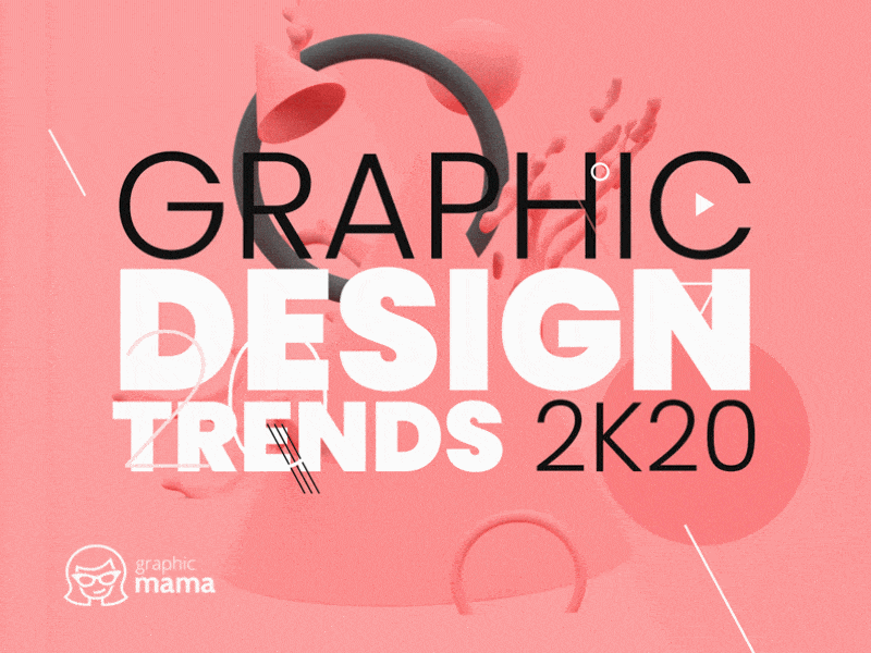 Graphic Design Trends 2020 2020 design design 2020 graphic illustration masking modern popular retro style trend trending trends vintage web
