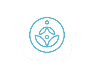 Yoga Studio logo asana health logo yoga zen