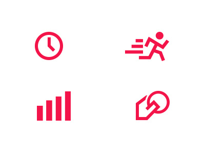 Business icon set business icons pictograms