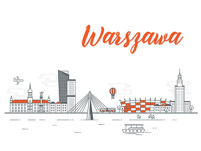 Warsaw /Cityscape series city cityscape panorama warsaw warszawa