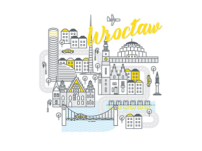 Polish cities serie// Wrocław