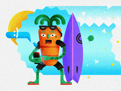 :) bird carrot phone shell starfish sun sunglasses surf surfboard tattoos wave