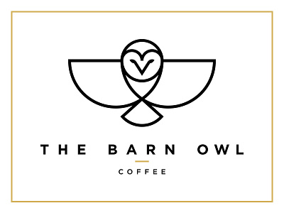 The Barn Owl branding cafe coffee eatery identity logo owl