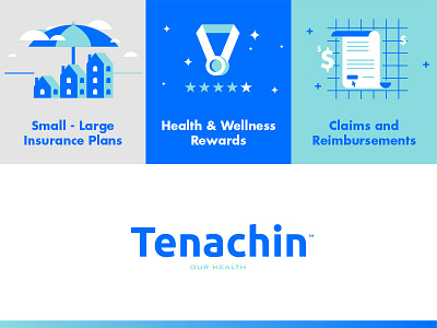 Tenachin - Healthcare africa branding design ethiopia gradient healthcare icon identity illustration logo start up ui