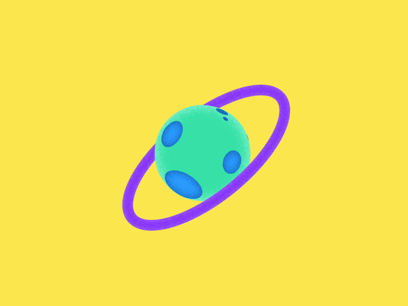 🪐 Slimming planet 🪐 3d ae animation design icon planet