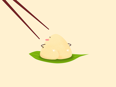 端午节快乐！ cute food illustration zongzi 端午节 粽子