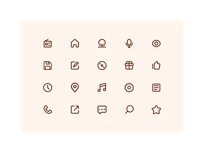 some icon by LazyZhou on Dribbble