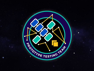 Prototype Testing Team Mission Patch cyberspace building crew mission patch