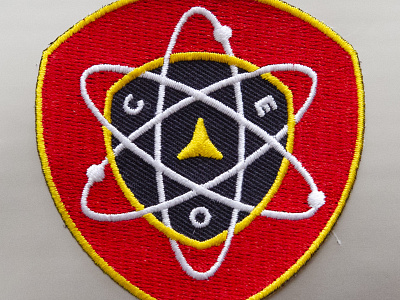 CEO Patch cyberspace building crew mission nasa patch