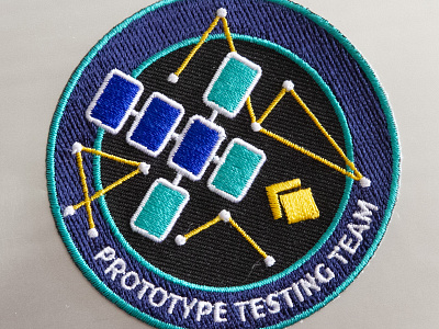 UX Patch cyberspace building crew mission nasa patch