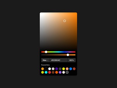 Color picker color controls figma gradient opacity slider swatch ui
