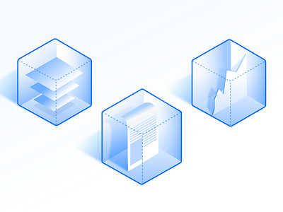 Isometric icons