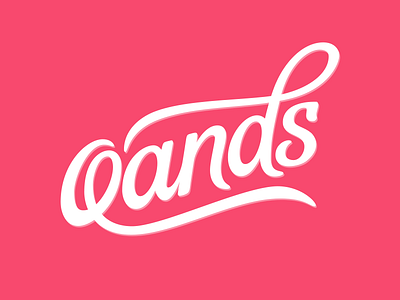 Oands Logo Design branding identity lettering logo logotype type typography wordmark