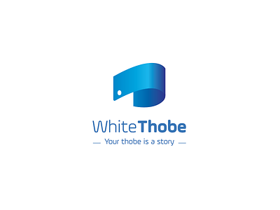 white thobe branding identity logo
