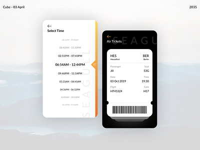 Fly Tickets app design icon typography ui ux