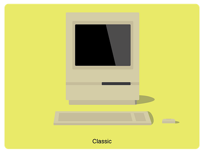 History of Mac #4 design illustration web