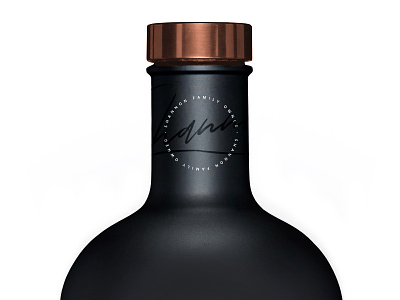 Severn Valley Gin Bottle alcohol bottle design gin label logo sever type typography valley