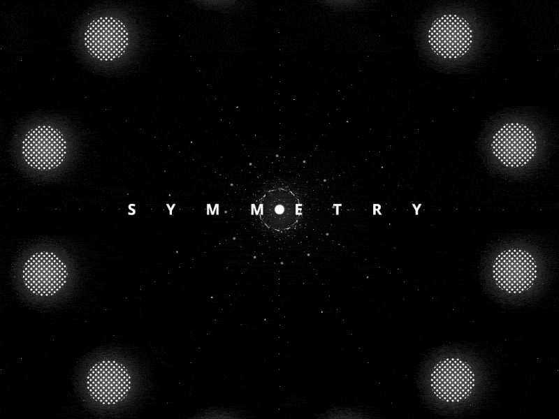 S Y M M E T R Y abstract animation graphic lines motion pattern photoshop psd stars symmetry web