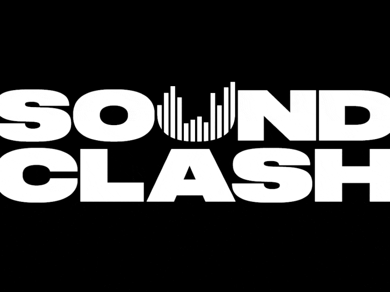 Soundclash Sequence 2 animated animation audio branding design motion music playlist soundclash type