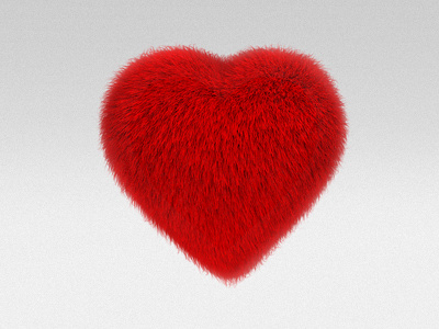 Furry heart