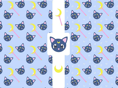 [WOF] [Patterns] Sailor Moon Сейлор Мун 美少女戦士セーラームーン cartoon design digital free illustration pattern poster print sailormoon wof