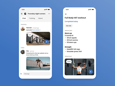 Squaddy | Training Together Made Easy interface design squaddy together train training app workout workout app