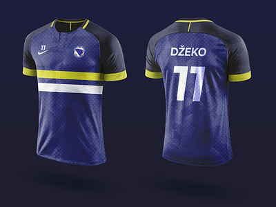 Concept Design: National Football Team Jersey (BiH)