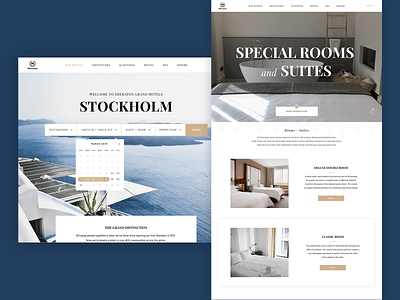 Sheraton Grand Hotel Stockholm Concept Reservation Page clean concept cool culture design hotel hotel booking minimal minimal design promo reservation room travel travel agency typography ui user inteface ux web web design