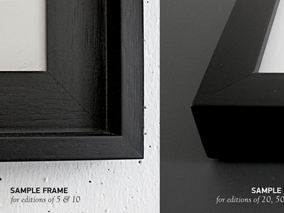 Sample frames