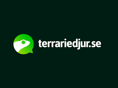 Terrariedjur.se: Logo Redesign animal branding frog green herptiles logo redesign reptiles sweden
